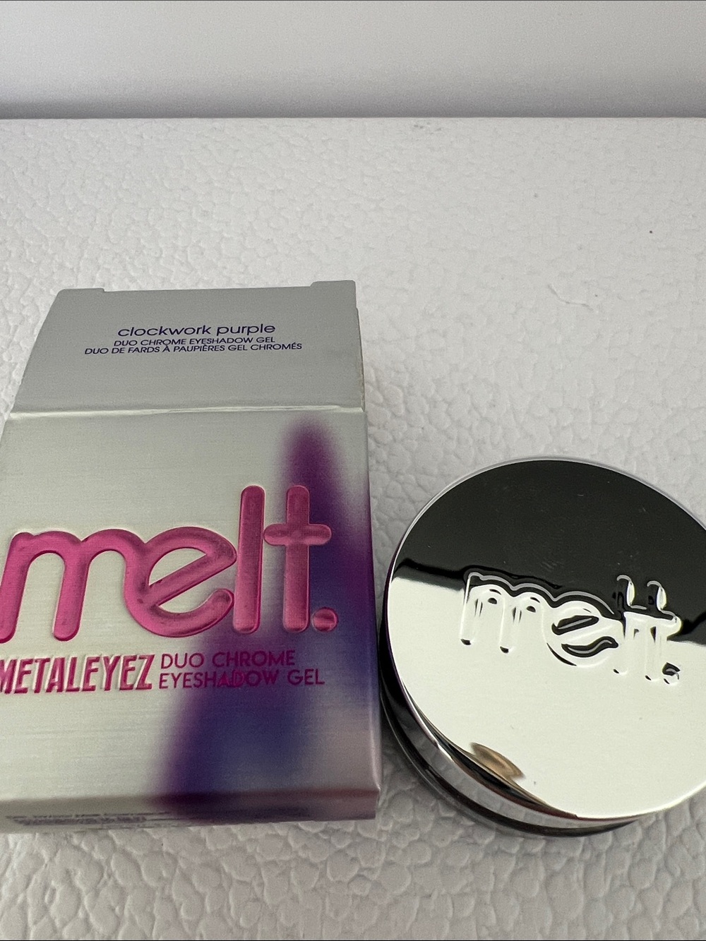 Melt cosmetics: Metaleyez  Duo Chrome Eyeshadow Gel - in Clockwork Purple